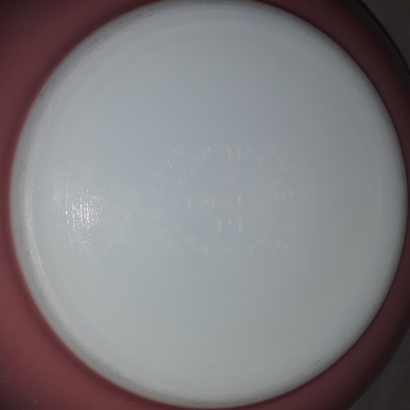 VINTAGE PINK PYREX 402 MIXING BOWL - Picture 3 of 4